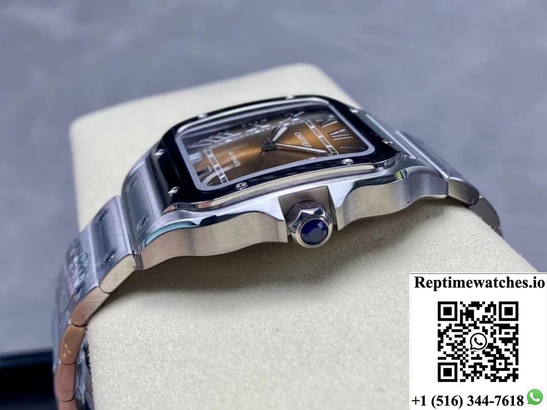 Cartier Santos WSSA0064 BV Factory Date Display