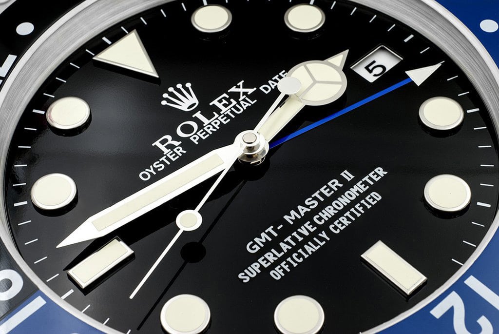 GMT MASTER 2 BATMAN “XL” – BRL13 DELUXE METAL WALL CLOCK