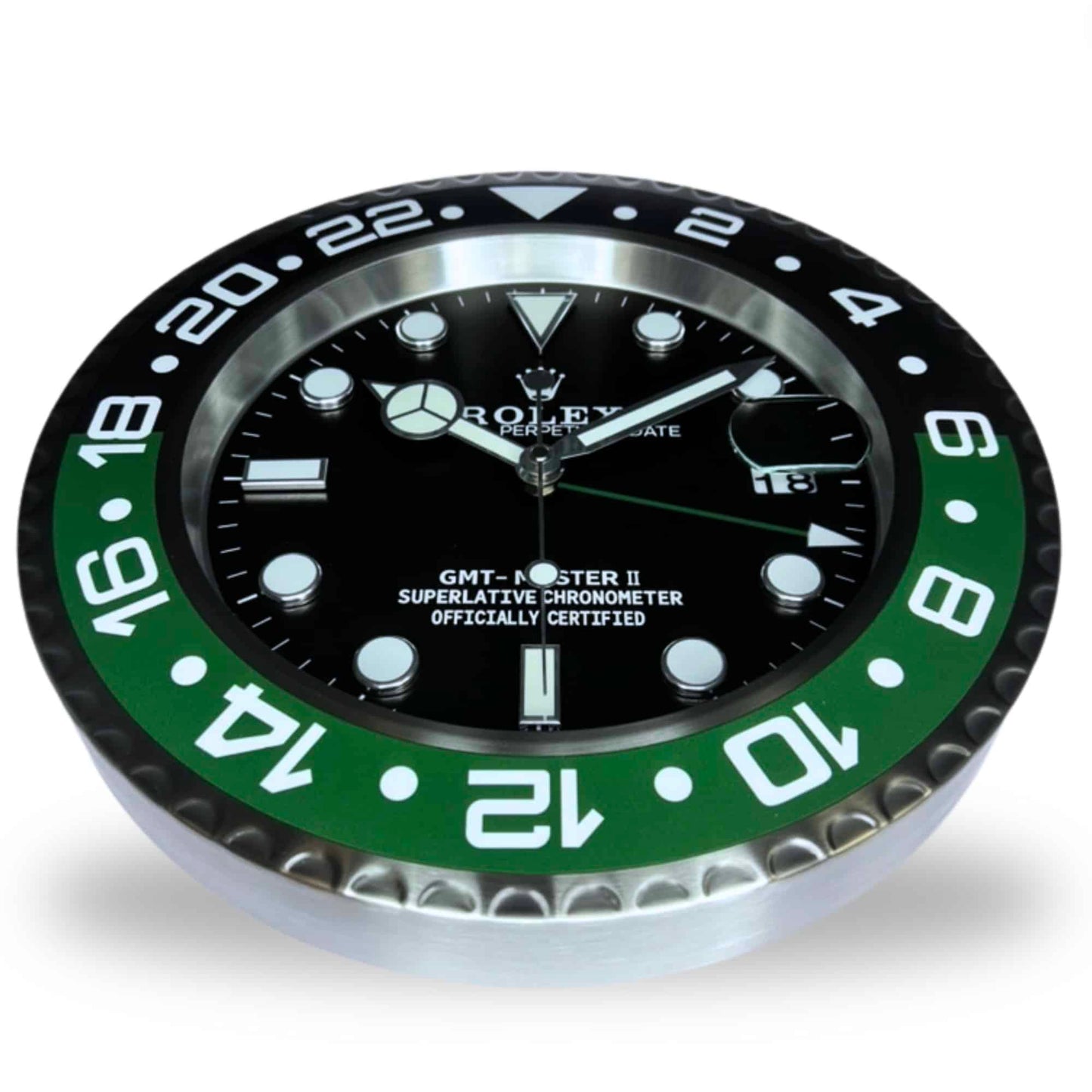 ROLEX GMT MASTER 2 SPRITE – RL-14 DELUXE METAL WALL CLOCK