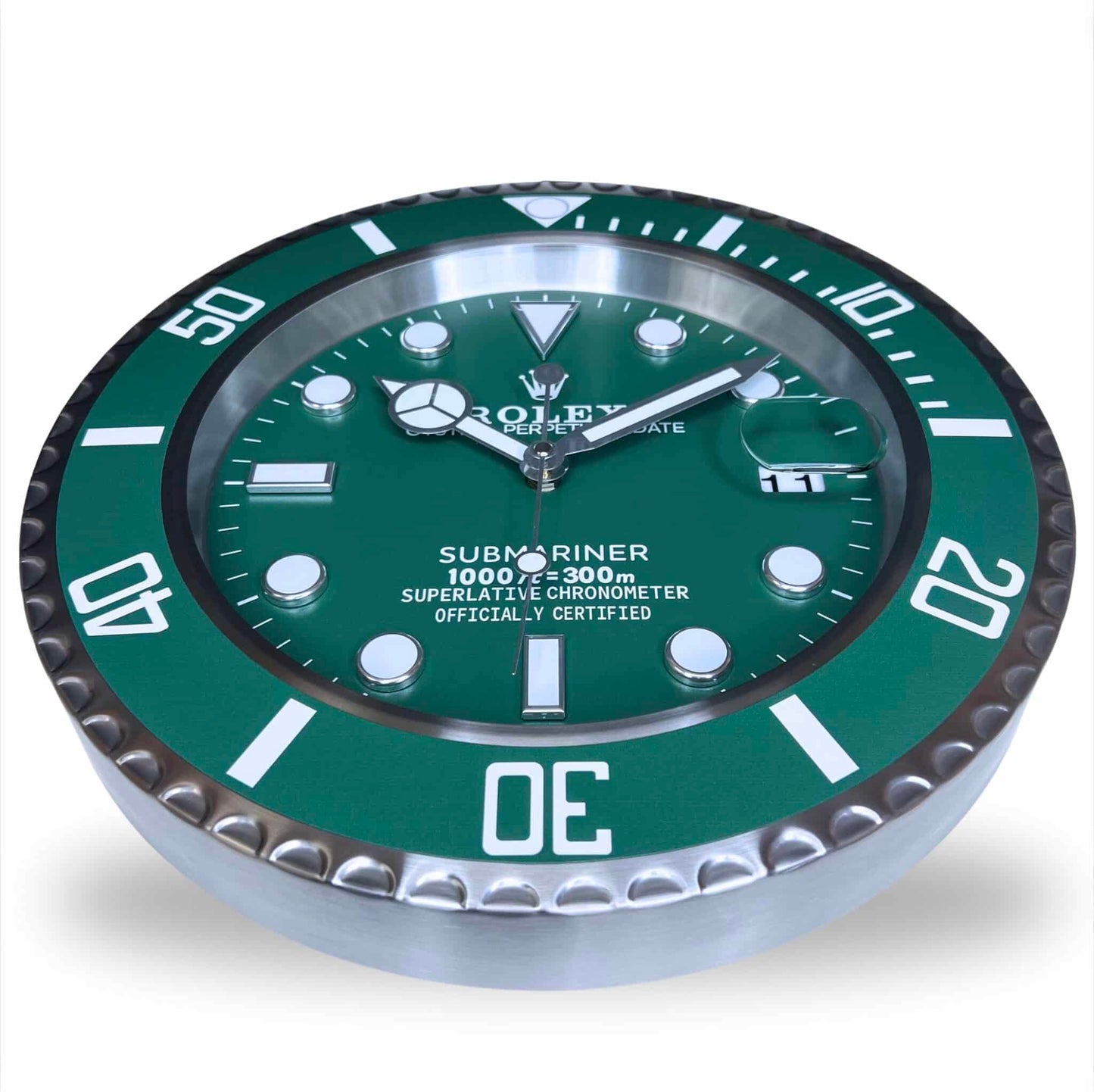 ROLEX WALL CLOCK – SUBMARINER ‘HULK’ EDITION – RL-02