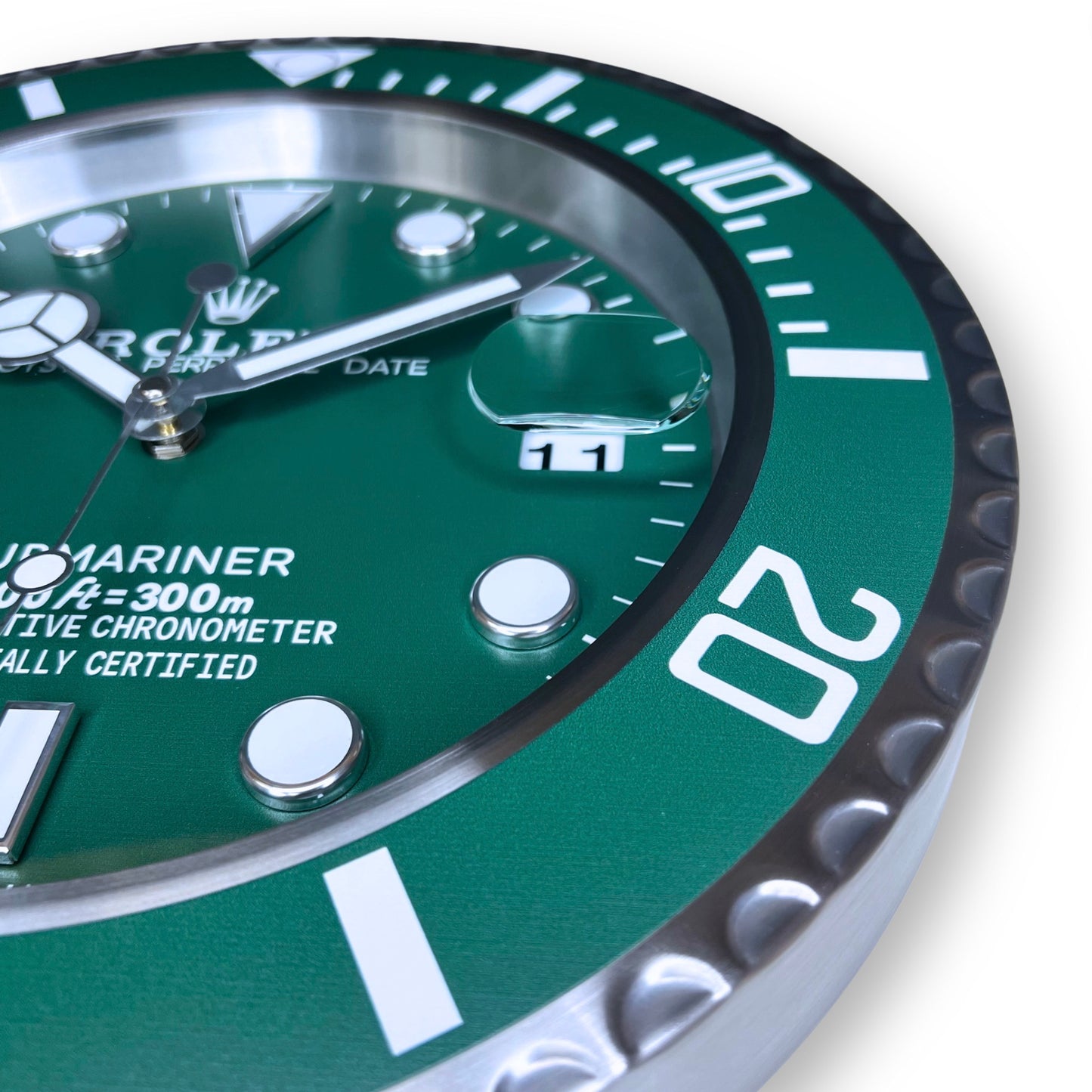 ROLEX WALL CLOCK – SUBMARINER ‘HULK’ EDITION – RL-02