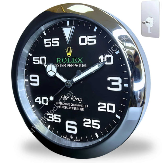OYSTER PERPETUAL – AIR KING EDITION 35 CM METAL WALL CLOCK