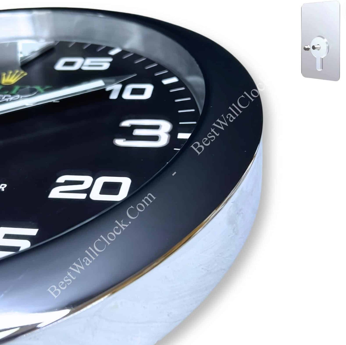 OYSTER PERPETUAL – AIR KING EDITION 35 CM METAL WALL CLOCK