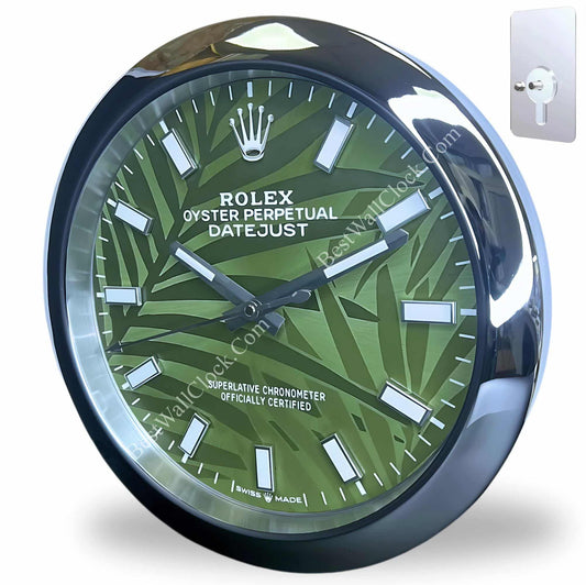 OYSTER PERPETUAL 126234 DELUXE METAL WALL CLOCK 35 CM
