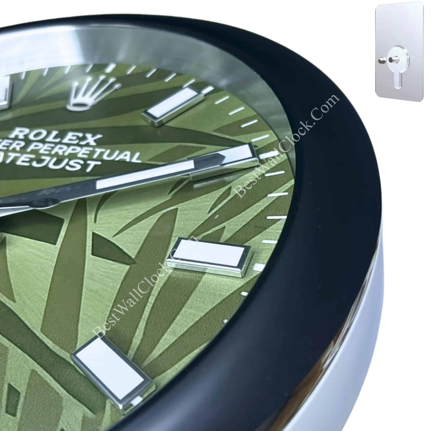 OYSTER PERPETUAL 126234 DELUXE METAL WALL CLOCK 35 CM