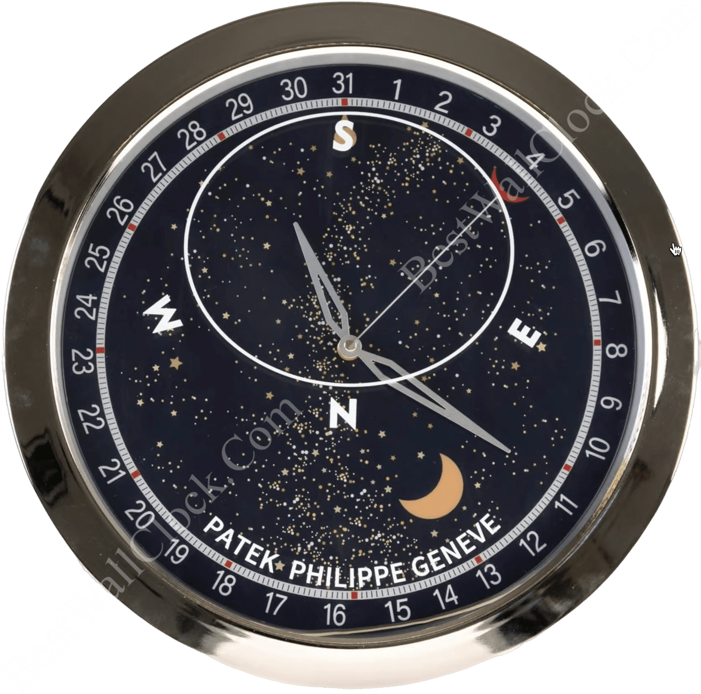 PATEK PHILIPPE – CONSTELLATION (16 INCHES/40CM) DELUXE METAL WALL CLOCK 35 CM