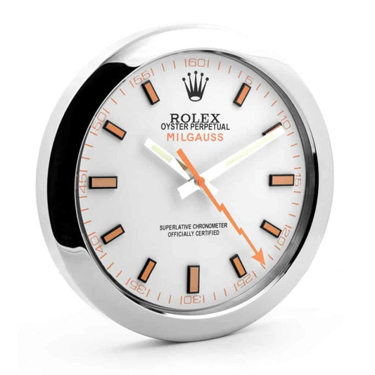 ROLEX WALL CLOCK – MILGAUSS – RL-90 EDITION DELUXE METAL WALL CLOCK