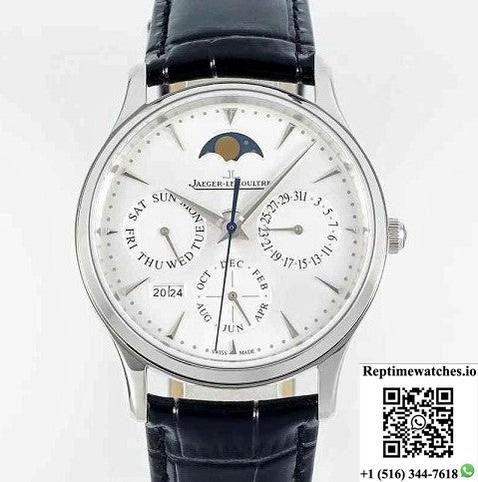 Jaeger-Lecoultre Ultra-Thin Master Q114842J Vr Factory Perpetual Calendar Multi-Function Movement-Rep Time Watches