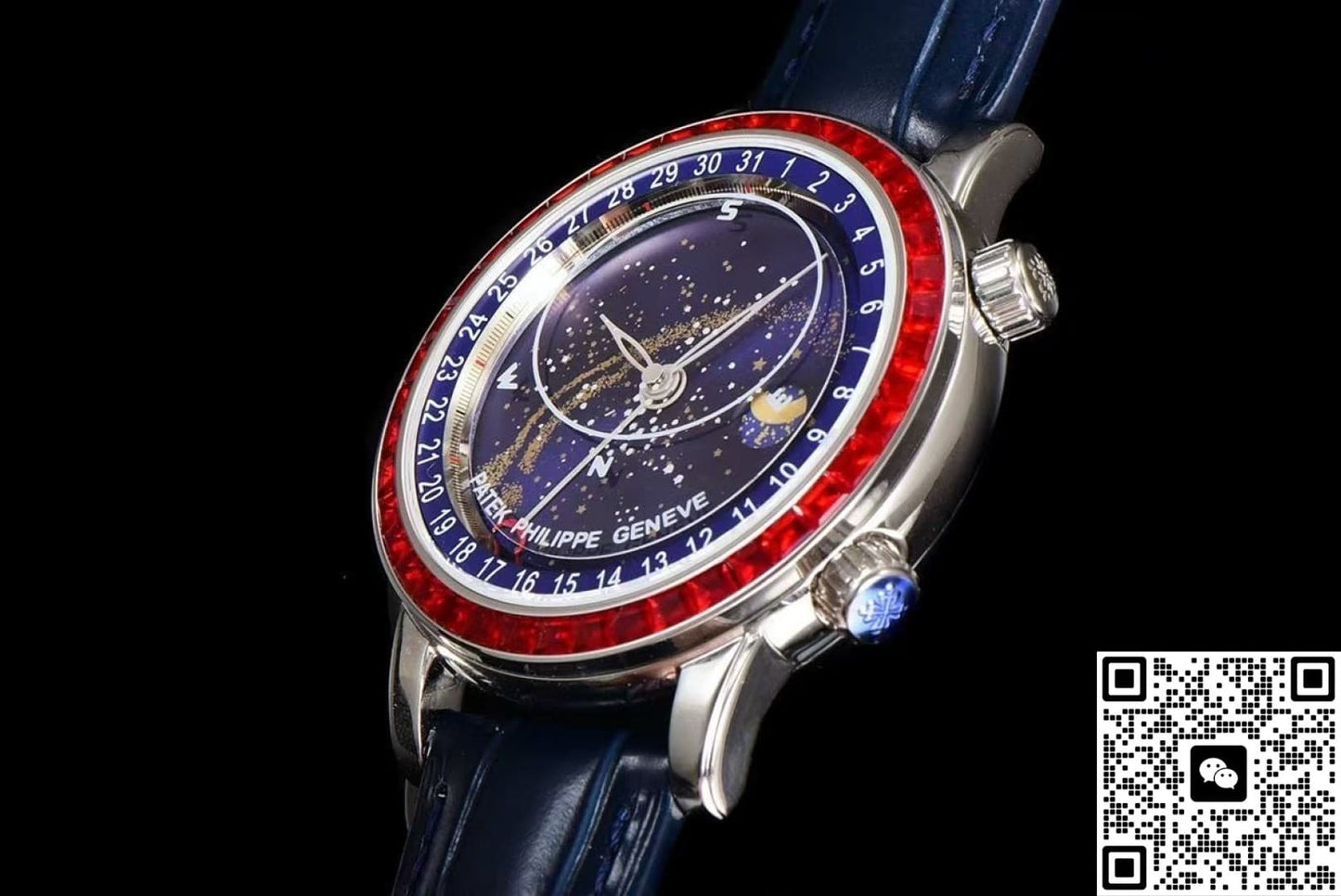 Patek Philippe Complications 6104-12P-010 3K Factory Lunar Phase