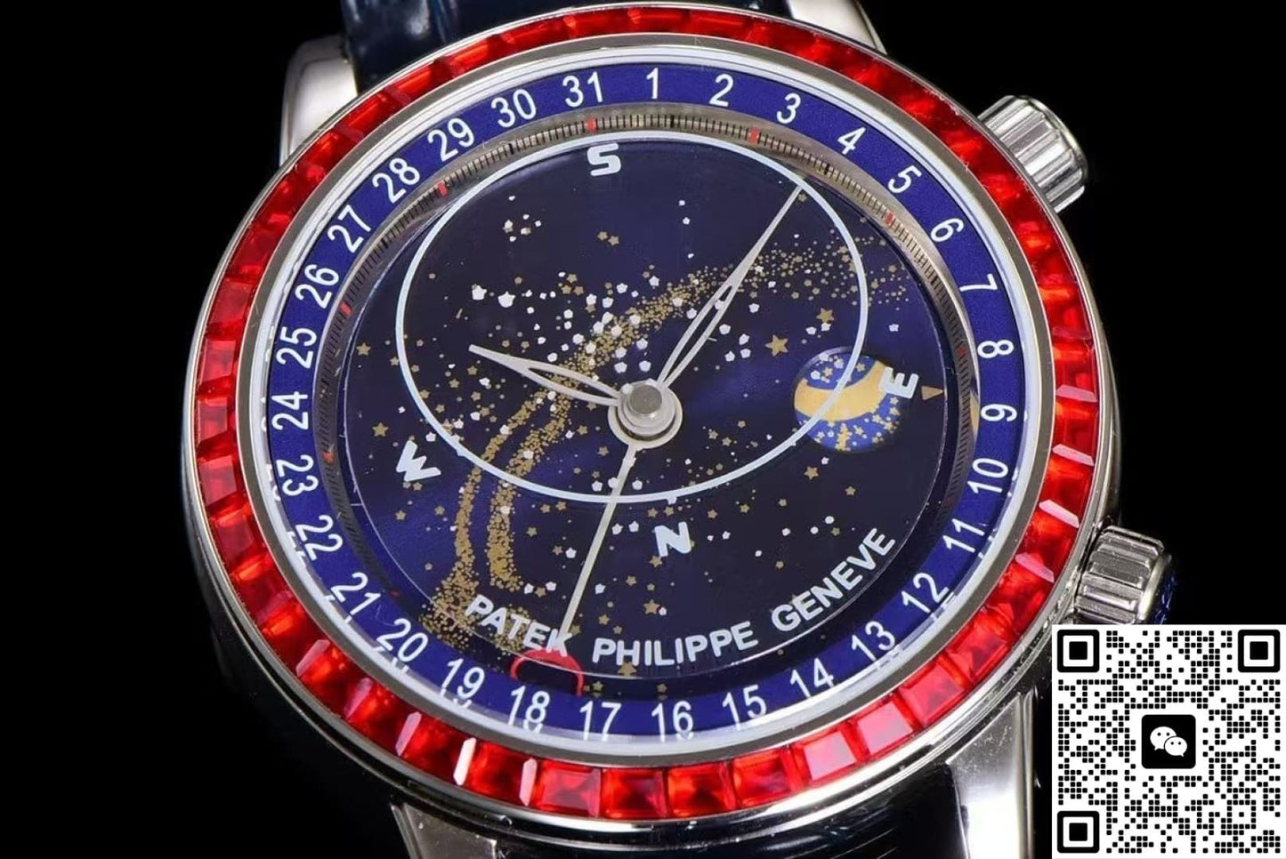 Patek Philippe Complications 6104-12P-010 3K Factory Lunar Phase