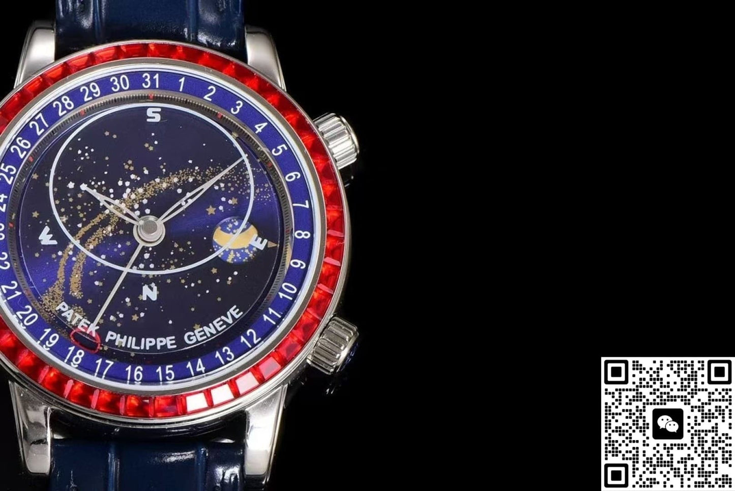 Patek Philippe Complications 6104-12P-010 3K Factory Lunar Phase