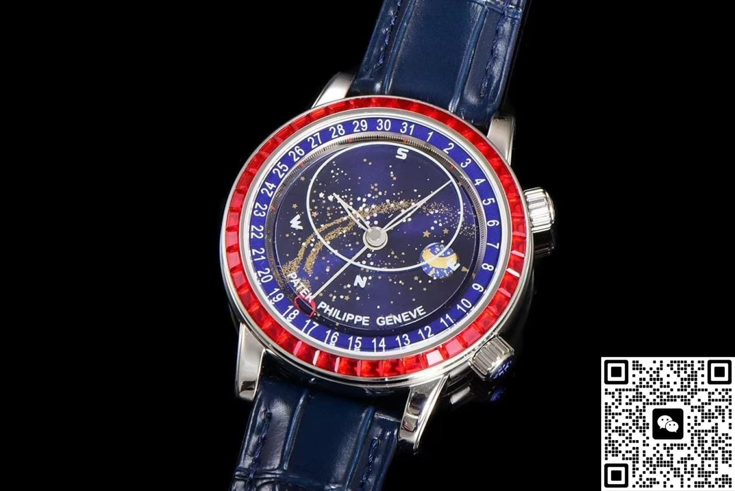 Patek Philippe Complications 6104-12P-010 3K Factory Lunar Phase