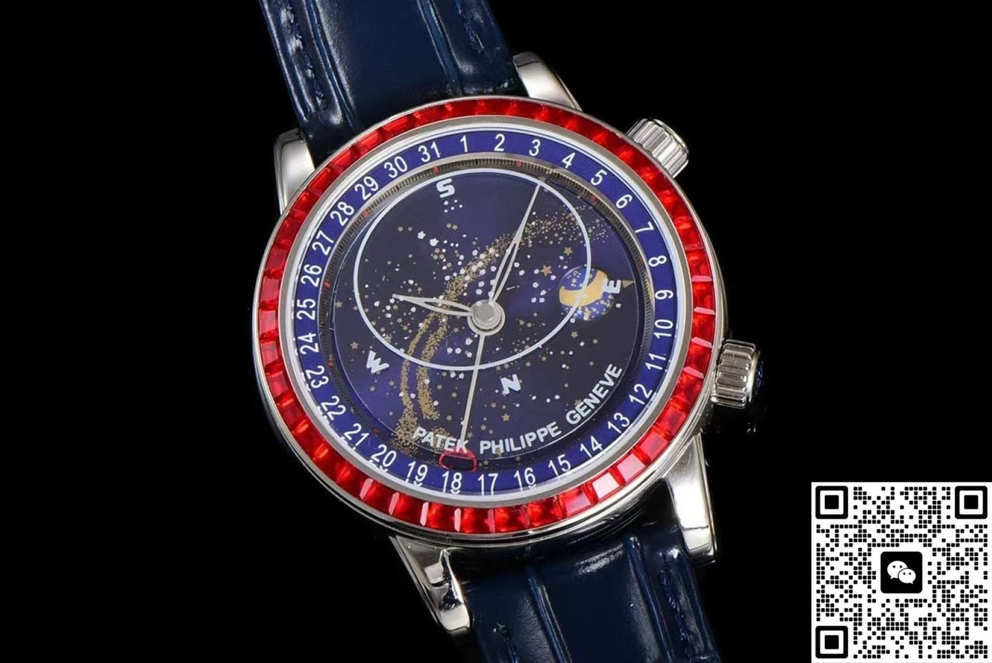 Patek Philippe Complications 6104-12P-010 3K Factory Lunar Phase