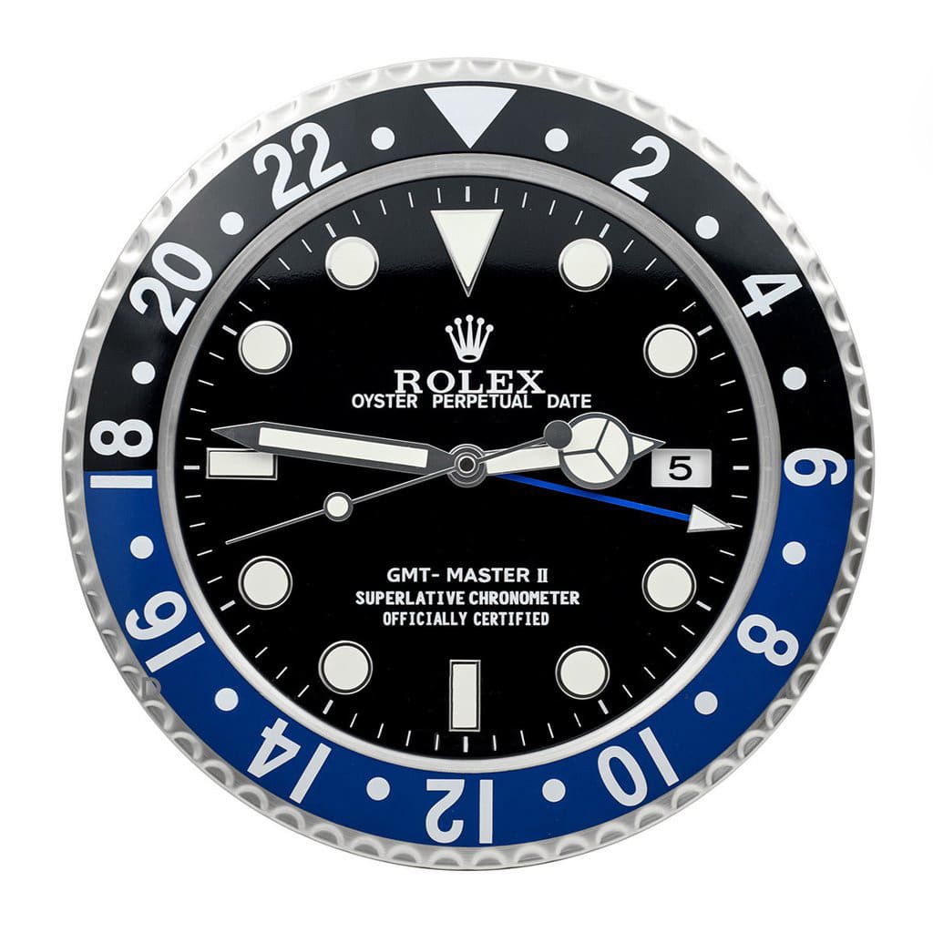 GMT MASTER 2 BATMAN “XL” – BRL13 DELUXE METAL WALL CLOCK