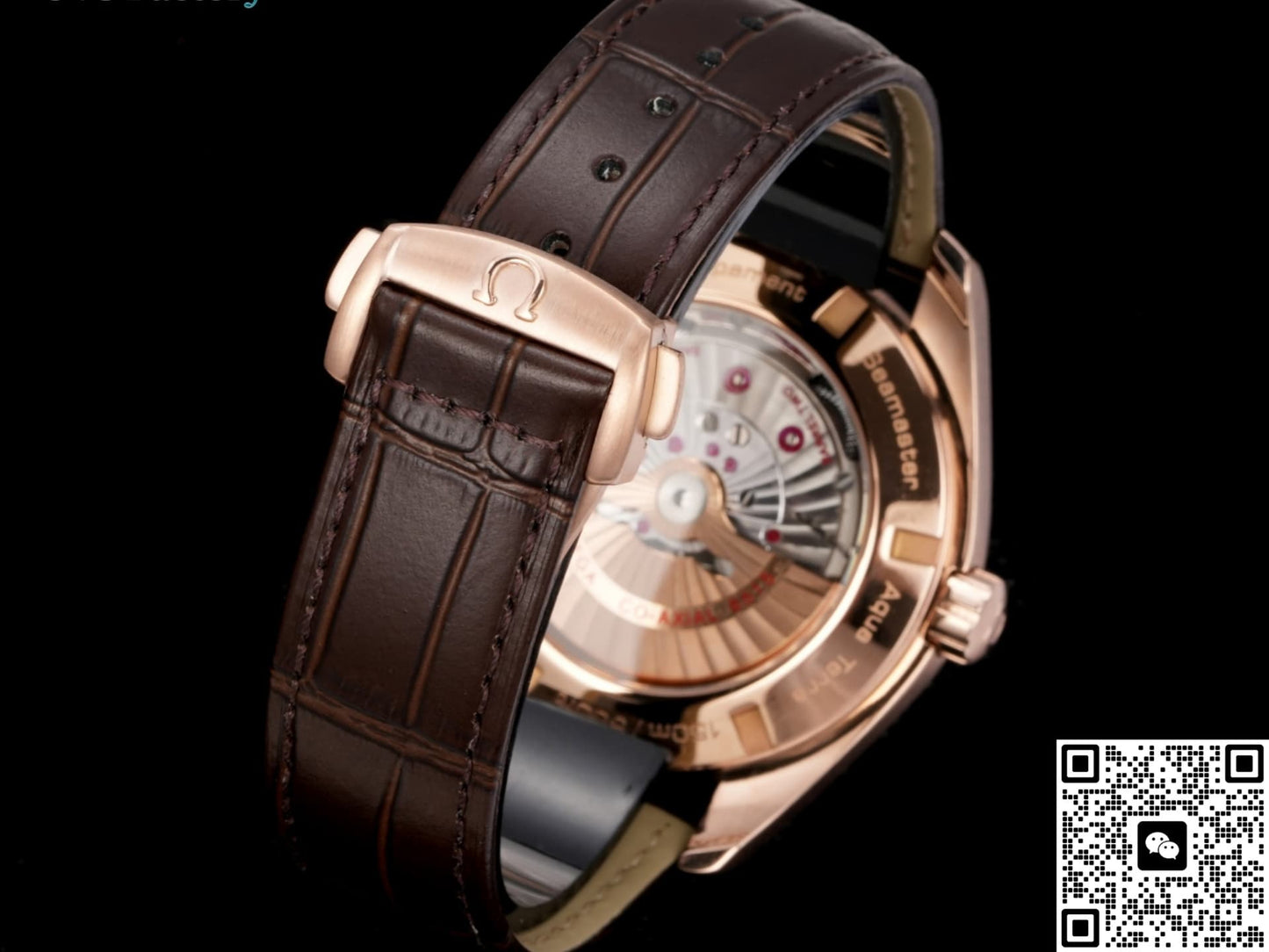 Omega Seamaster 231.53.43.22.06.002 OVS Factory Leather Strap