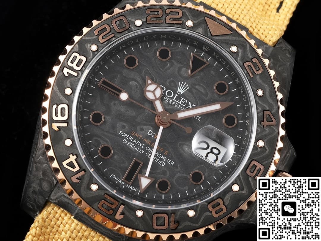 Rolex GMT Master DIW Factory V2 Carbon Fiber Case