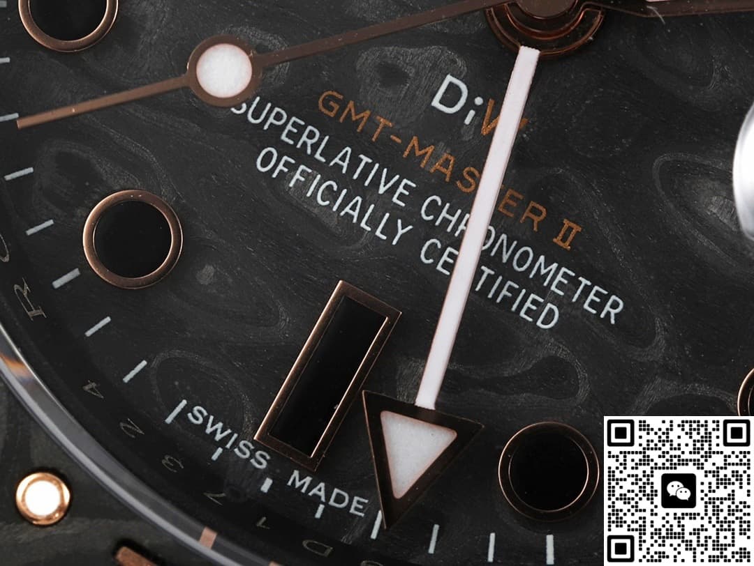 Rolex GMT Master DIW Factory V2 Carbon Fiber Case