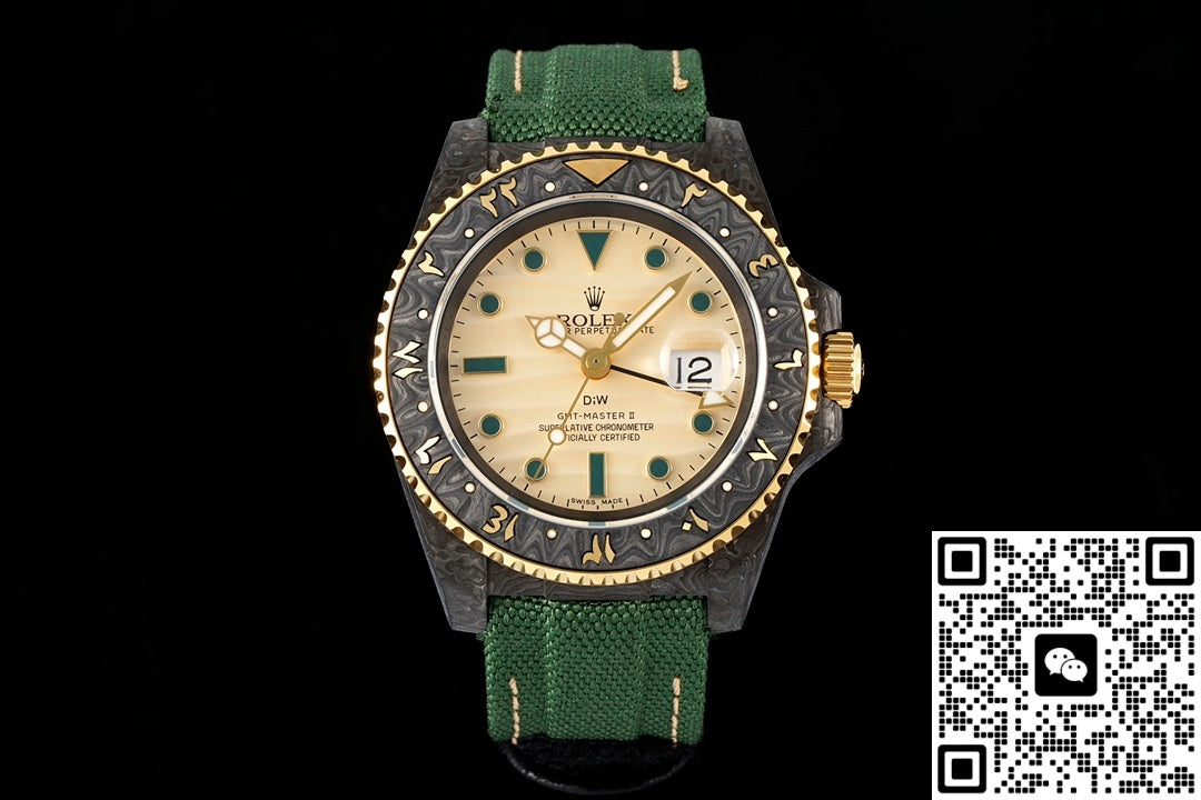 Rolex GMT Master DIW Factory V2 Carbon Fiber Bezel