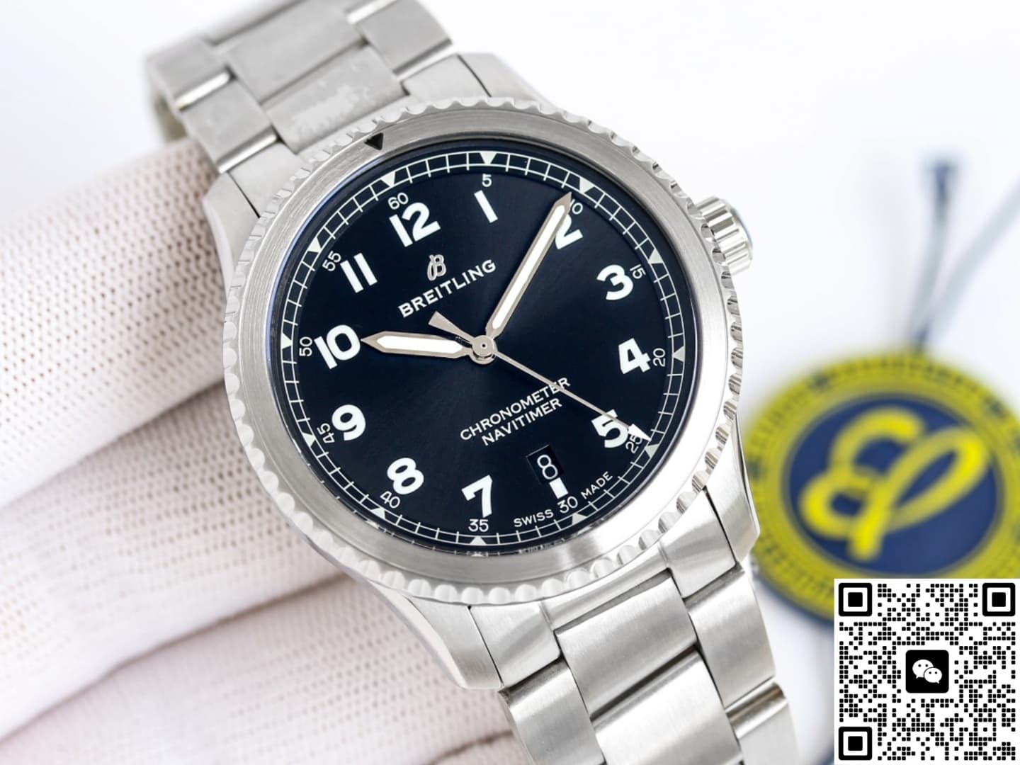 Breitling Classic AVI A17314101B1A1 BLS Factory Sapphire Crystal