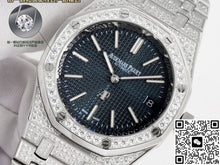 Audemars Piguet Royal Oak 16202BC.ZZ.1241BC.02 OMF Factory Date display