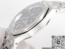 Audemars Piguet Royal Oak 16202BC.ZZ.1241BC.02 OMF Factory Date display