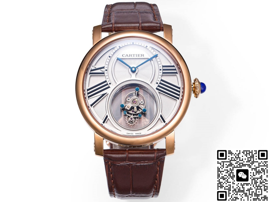 Cartier ROTONDE DE W1556230 SJ Factory Tourbillon