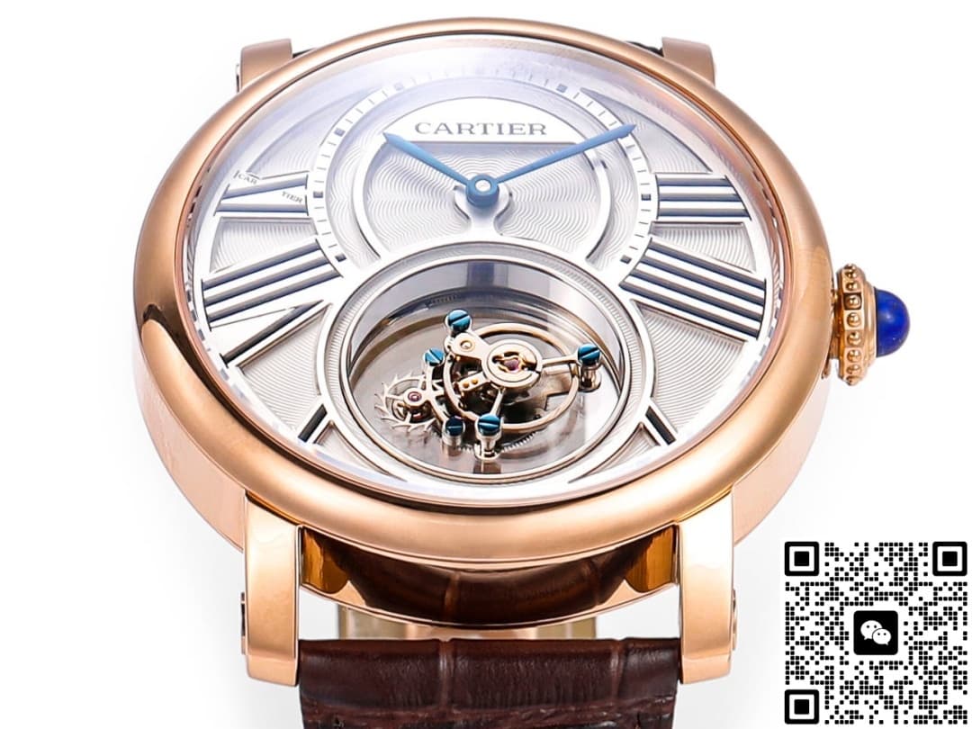 Cartier ROTONDE DE W1556230 SJ Factory Tourbillon