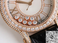 Chopard Happy Sport 274891-5009 GR Factory Rose gold with diamonds