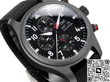 IWC Pilot IW389104 Ceramic case Week display