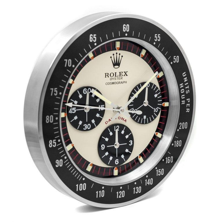 ROLEX WALL CLOCK – PAUL NEWMAN – RL47 EDITION DELUXE METAL WALL CLOCK
