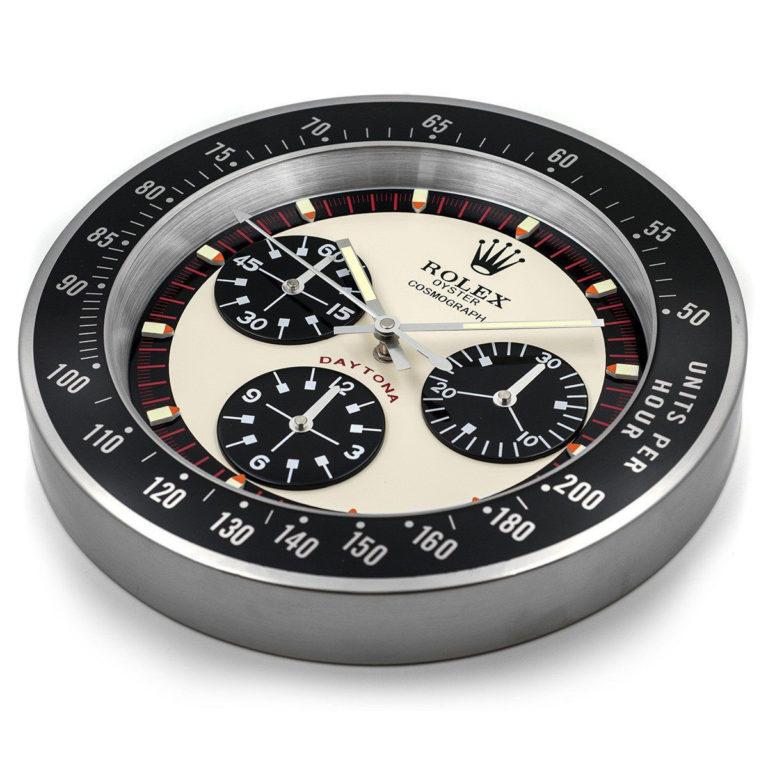 ROLEX WALL CLOCK – PAUL NEWMAN – RL47 EDITION DELUXE METAL WALL CLOCK