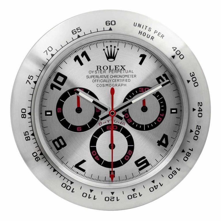 ROLEX WALL CLOCK – DAYTONA – RL-30 EDITION – DELUXE 35 CM METAL WALL CLOCK