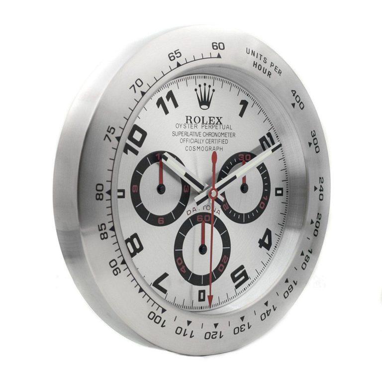 ROLEX WALL CLOCK – DAYTONA – RL-30 EDITION – DELUXE 35 CM METAL WALL CLOCK