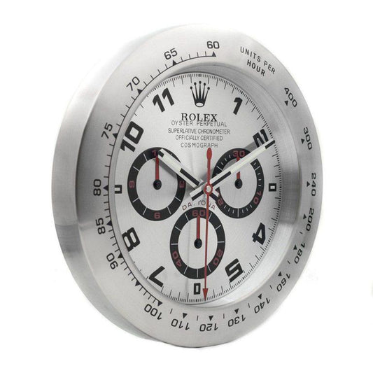 ROLEX WALL CLOCK – DAYTONA – RL-30 EDITION – DELUXE 35 CM METAL WALL CLOCK