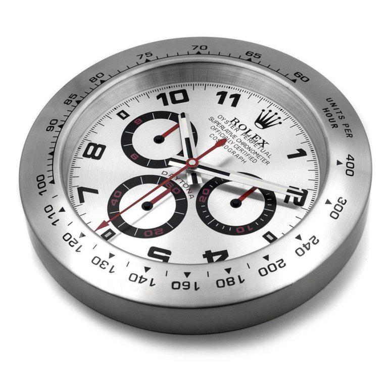 ROLEX WALL CLOCK – DAYTONA – RL-30 EDITION – DELUXE 35 CM METAL WALL CLOCK