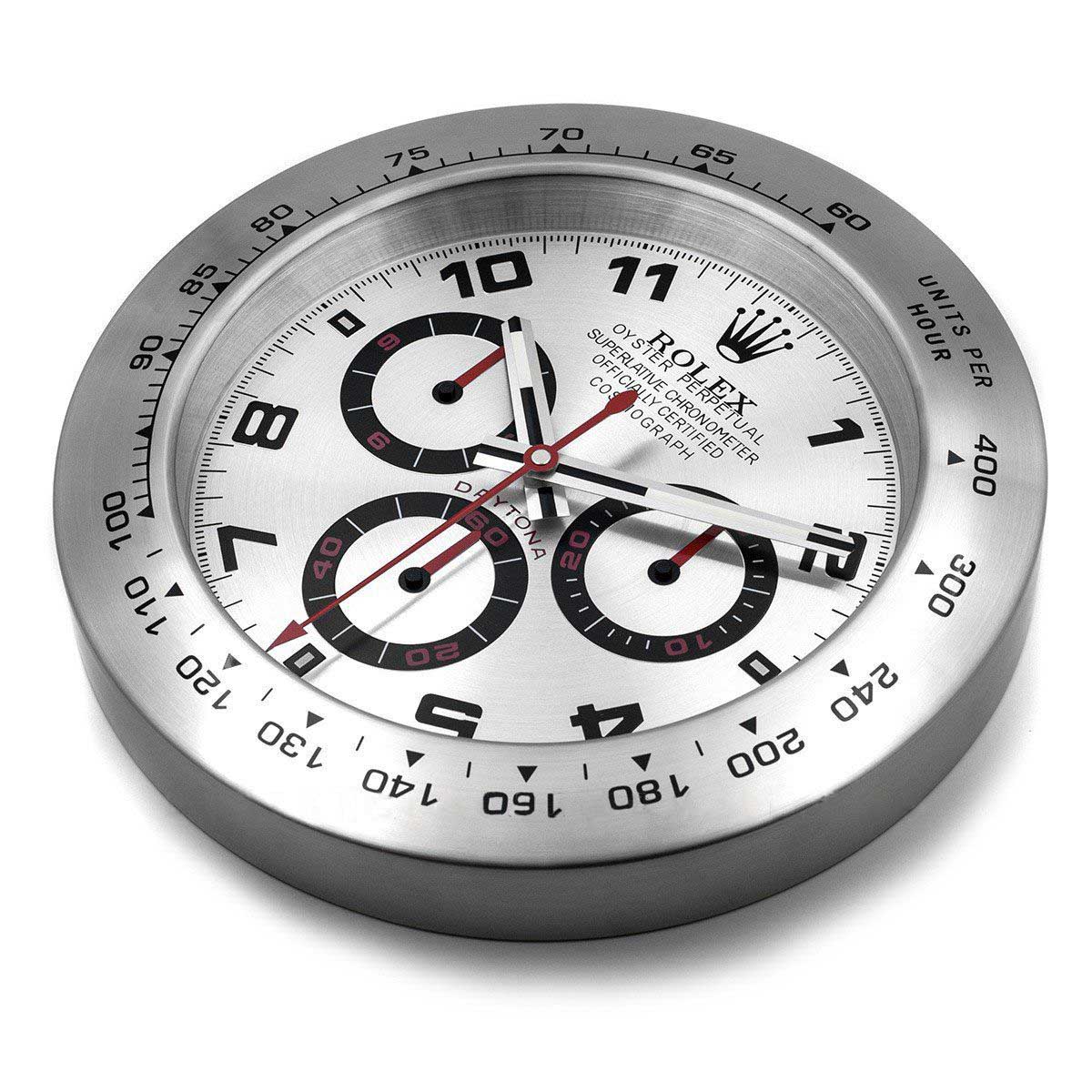 ROLEX WALL CLOCK – DAYTONA – RL-30 EDITION – DELUXE 35 CM METAL WALL CLOCK