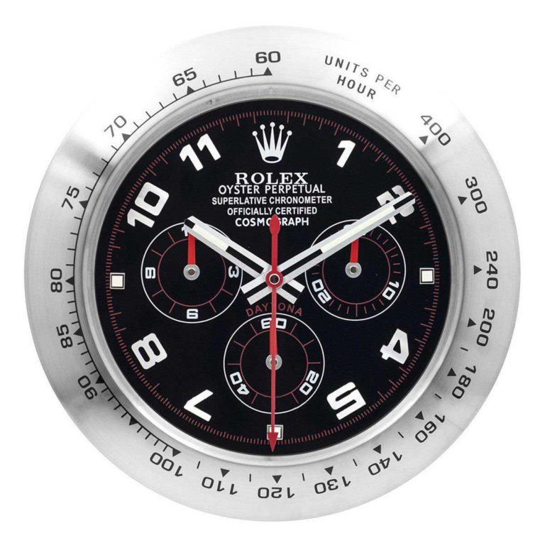 ROLEX WALL CLOCK – DAYTONA – RL-26 EDITION DELUXE METAL WALL CLOCK