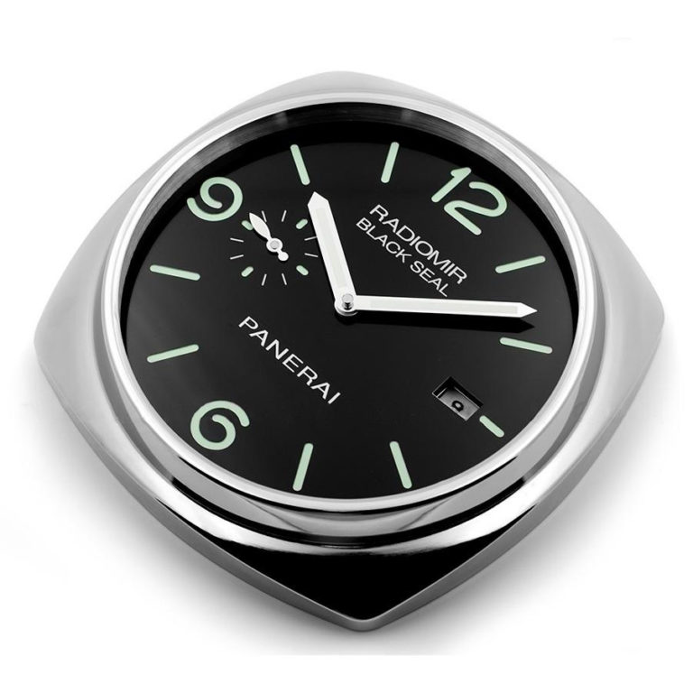 PANERAI WALL CLOCK – RADIOMIR BLACK SEAL PN24 EDITION, 35 CM METAL WALL CLOCK
