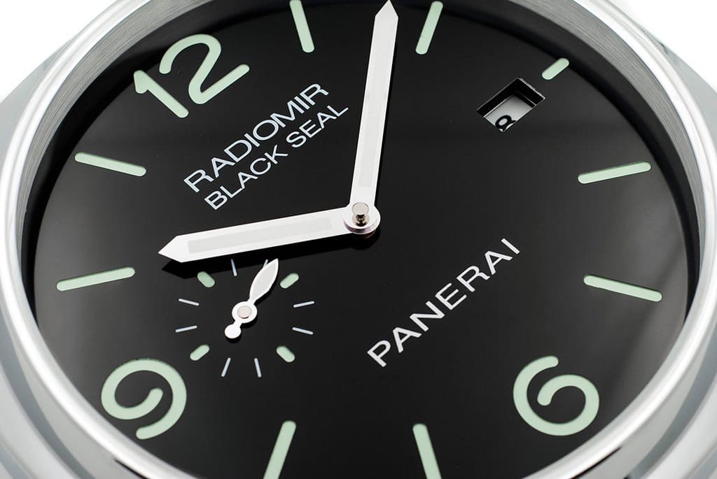 PANERAI WALL CLOCK – RADIOMIR BLACK SEAL PN24 EDITION, 35 CM METAL WALL CLOCK