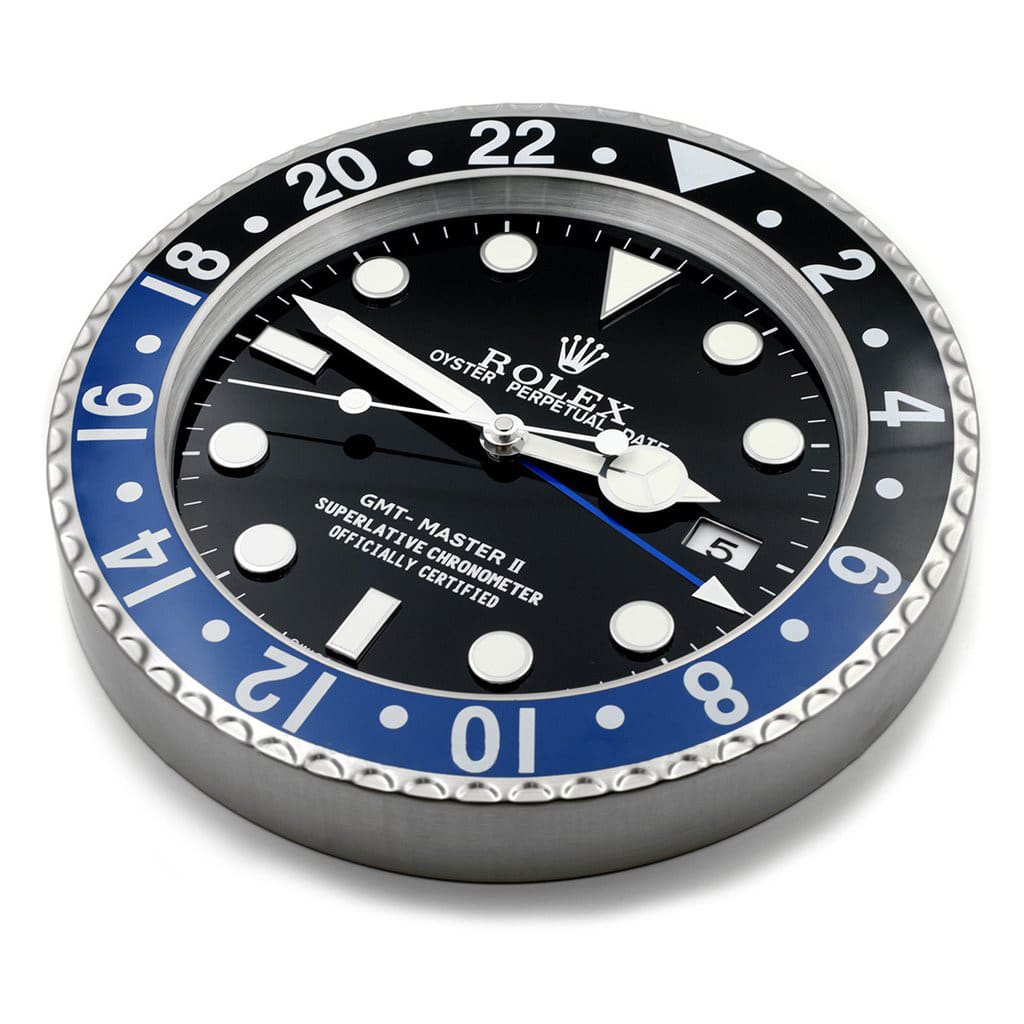 GMT MASTER 2 BATMAN “XL” – BRL13 DELUXE METAL WALL CLOCK