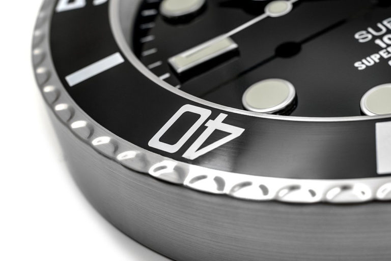ROLEX WALL CLOCK - “XL” SUBMARINER – BRL01 EDITION - DELUXE METAL WALL CLOCK