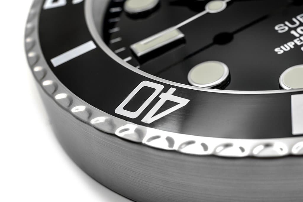 ROLEX WALL CLOCK - “XL” SUBMARINER – BRL01 EDITION - DELUXE METAL WALL CLOCK