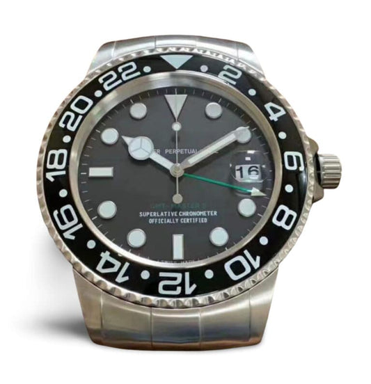 GMT MASTER 2 – BLACK DIAL “XXL” – WRL−09 DELUXE METAL WALL CLOCK