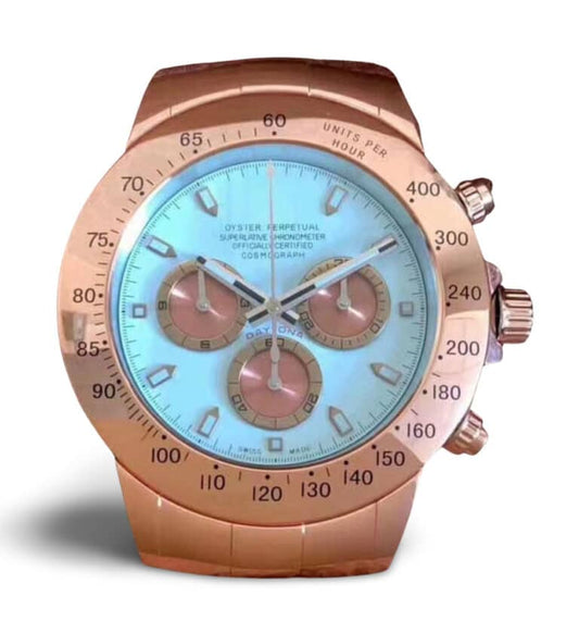 ROLEX WALL CLOCK – “XXL” DAYTONA – WRL202 DELUXE METAL WALL CLOCK