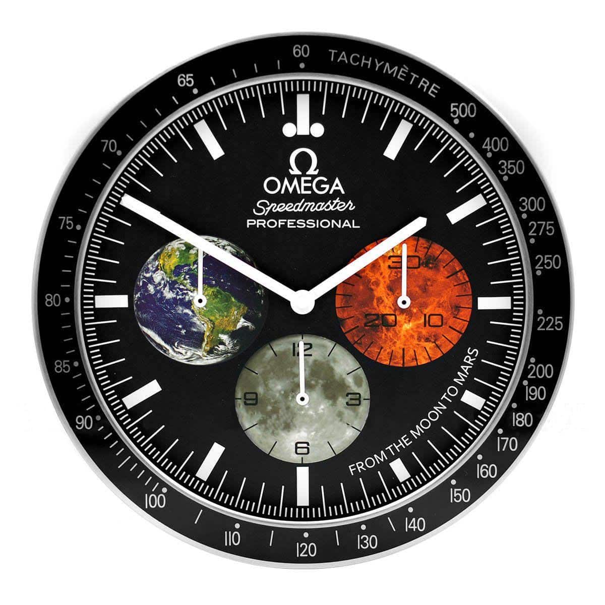 OMEGA WALL CLOCK SPEEDMASTER MOONWATCH – OM5 EDITION