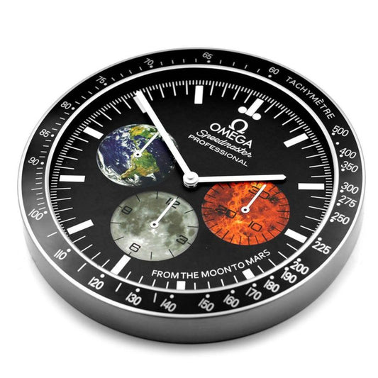OMEGA WALL CLOCK SPEEDMASTER MOONWATCH – OM5 EDITION