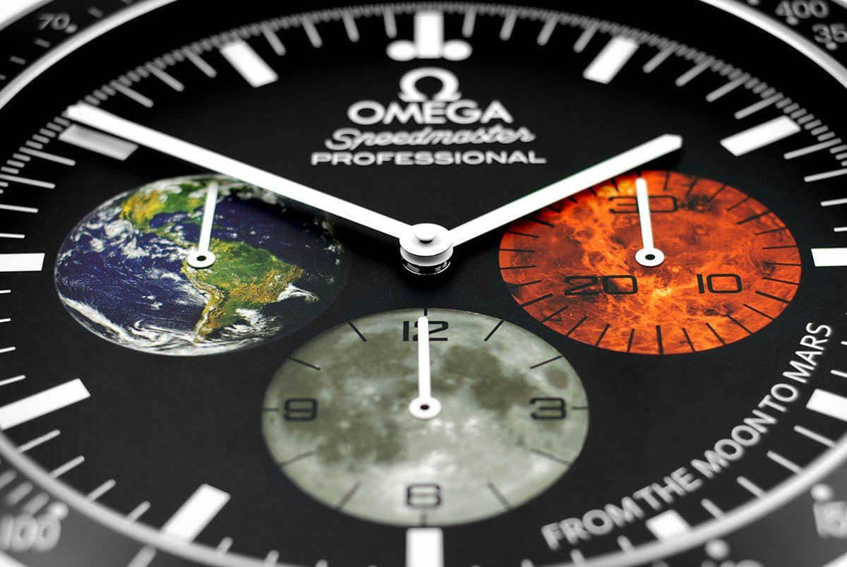 OMEGA WALL CLOCK SPEEDMASTER MOONWATCH – OM5 EDITION