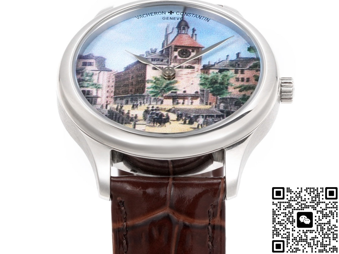 Vacheron Constantin Les Cabinotiers 2400C-000P-418C TW Factory Alligator Leather Strap