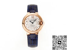 Cartier Ballon Bleu WGBB0052 AF Factory Alligator Leather Strap