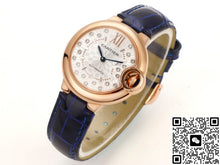 Cartier Ballon Bleu WGBB0052 AF Factory Alligator Leather Strap